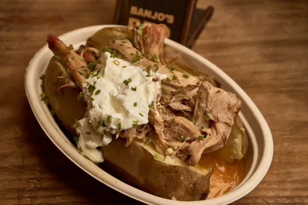 Loaded Pulled Pork Potato 6